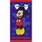 Disney Mickey Force fürdőlepedő, strand törölköző 70x140cm (Fast Dry)