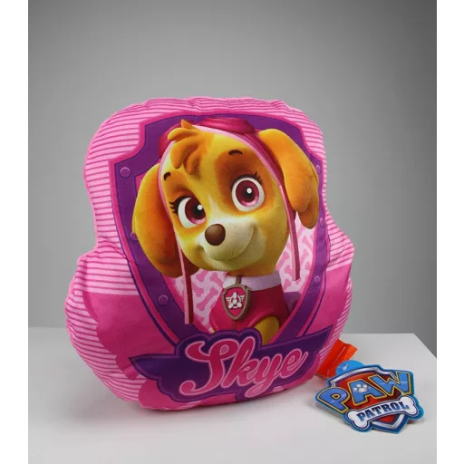 Mancs Őrjárat Cute Skye formapárna, díszpárna 38x35 cm Velúr