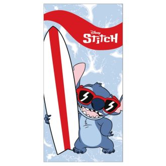   Disney Lilo és Stitch, A csillagkutya Surf fürdőlepedő, strand törölköző 70x140cm (Fast Dry)
