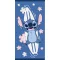 Disney Lilo és Stitch, A csillagkutya Ocean fürdőlepedő, strand törölköző 70x140cm (Fast Dry)