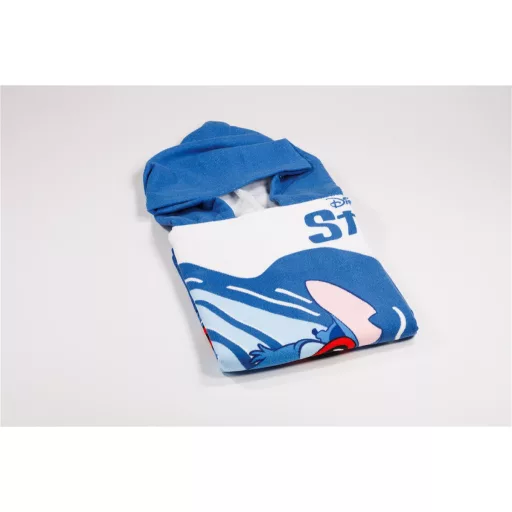 Disney Lilo és Stitch, A csillagkutya Relax strand törölköző poncsó 55x110 cm (Fast Dry)
