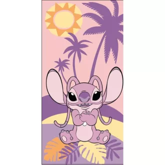   Disney Lilo és Stitch, A csillagkutya Angel Paradise fürdőlepedő, strand törölköző 70x140cm (Fast Dry)