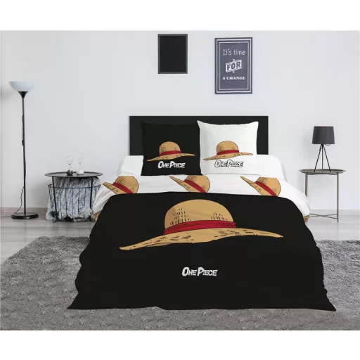 One Piece Hat dupla, kétszemélyes ágyneműhuzat 240×220cm, 65x65 cm