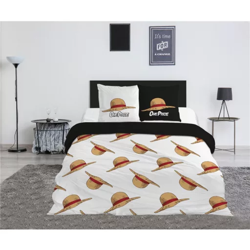 One Piece Hat dupla, kétszemélyes ágyneműhuzat 240×220cm, 65x65 cm