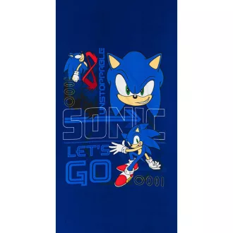   Sonic a sündisznó Go Blur fürdőlepedő, strand törölköző 70x140cm (Fast Dry)