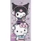 Hello Kitty Best Friend fürdőlepedő, strand törölköző 70x140cm (Fast Dry)