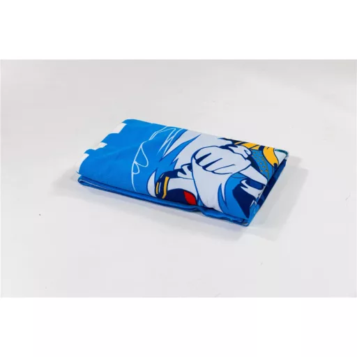 Sonic a sündisznó Fast Lane fürdőlepedő, strand törölköző 70x140cm (Fast Dry)