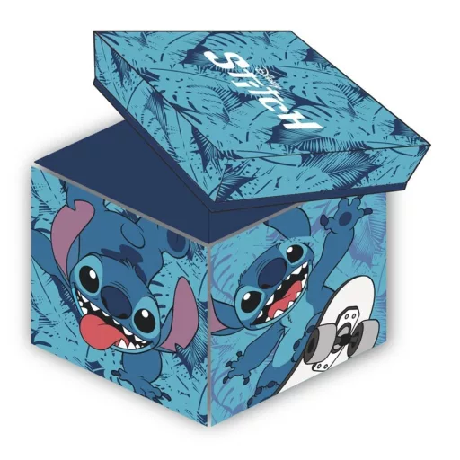 Disney Lilo és Stitch, A csillagkutya Skateboard játéktároló 30×30×30 cm
