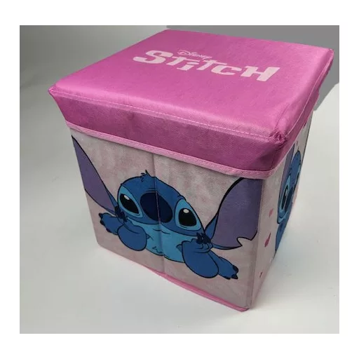 Disney Lilo és Stitch, A csillagkutya Sweet Hearts játéktároló 30×30×30 cm
