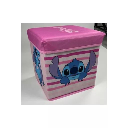 Disney Lilo és Stitch, A csillagkutya Sweet Hearts játéktároló 30×30×30 cm