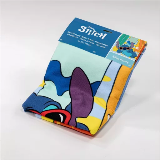 Disney Lilo és Stitch, A csillagkutya Surf Paradise fürdőlepedő, strand törölköző 70x140cm (Fast Dry)