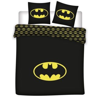   Batman Symbol dupla, kétszemélyes ágyneműhuzat 240×220cm, 63x63 cm Microfibre