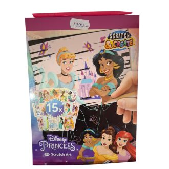 Disney hercegnős scratch színező