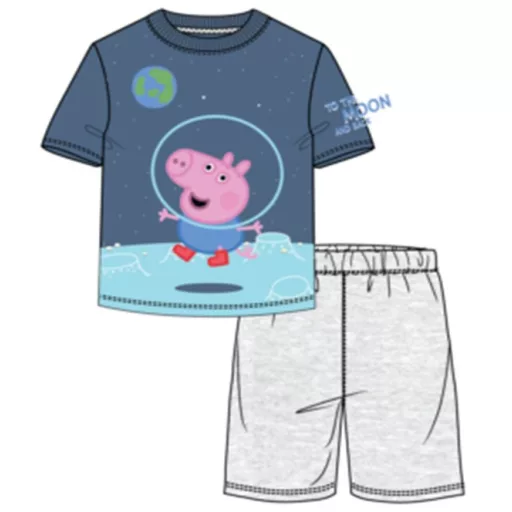 Peppa malac Moon gyerek rövid pizsama 3 - 4 év / 98 - 104 cm