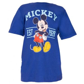   Disney Mickey EST 1928 gyerek rövid póló 3 - 8 év / 98 - 128 cm