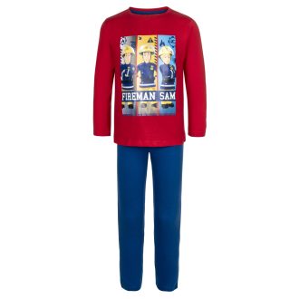   Sam a tűzoltó Saver gyerek hosszú pizsama 3 - 8 év / 98 - 128 cm