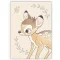 Disney Bambi Beige polár takaró 100x140cm