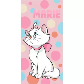   Disney Marie cica Bubble fürdőlepedő, strand törölköző 70x140cm