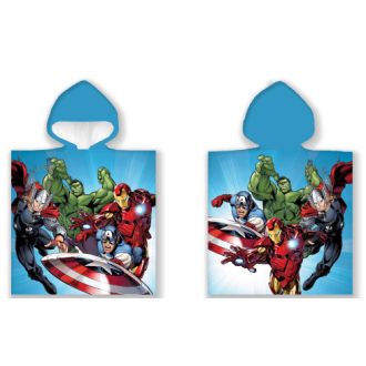 Bosszúállók Fight strand törölköző poncsó 50x100cm