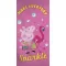 Peppa malac Sparkle fürdőlepedő, strand törölköző 70x140cm