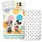 Disney Mickey Duo gyerek, ovis ágyneműhuzat 100×135 cm, 40×60 cm