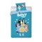 Bluey Loving Moments gyerek, ovis ágyneműhuzat 100×135cm, 40×60 cm