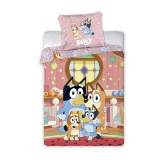 Bluey At Home ágyneműhuzat 140×200cm, 70×90 cm