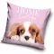 Kutyás Spaniel párnahuzat 40x40 cm