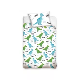   Dinoszaurusz Roar gyerek, ovis ágyneműhuzat 100×135 cm, 40×60 cm
