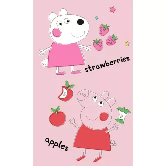   Peppa malac Fruits kéztörlő, arctörlő, törölköző 30x50 cm