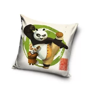 Kung Fu Pnda Training párnahuzat 40x40 cm Velúr