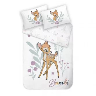   Disney Bambi in Bloom gyerek, ovis ágyneműhuzat 100x135 cm, 40x60 cm