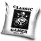 Gamer Classic párna, díszpárna 40 x 40 cm