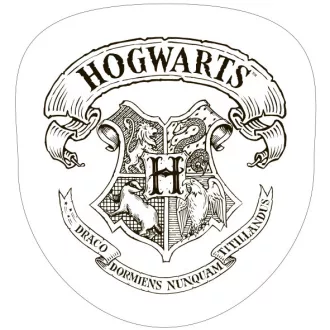 Harry Potter White Crest formapárna, díszpárna 34x36 cm
