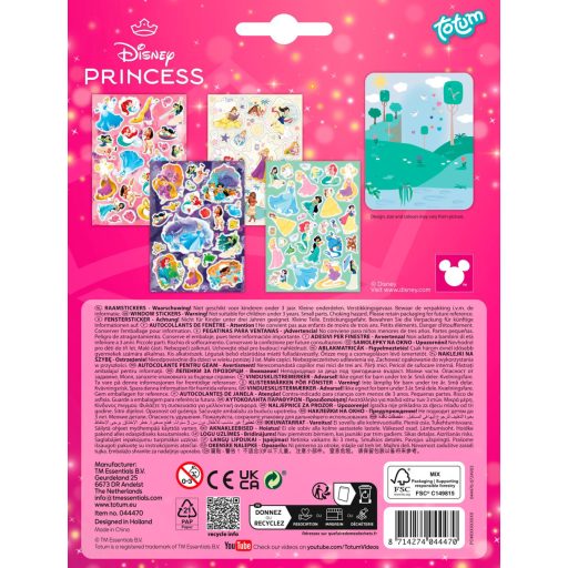 Disney Hercegnők Story ablakmatrica szett