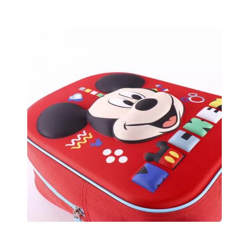 Disney Mickey Red Magic 3D hátizsák, táska 31 cm
