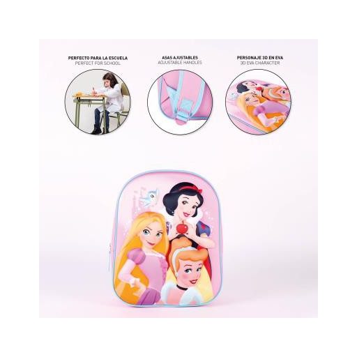 Disney Hercegnők Regal 3D hátizsák, táska 31 cm