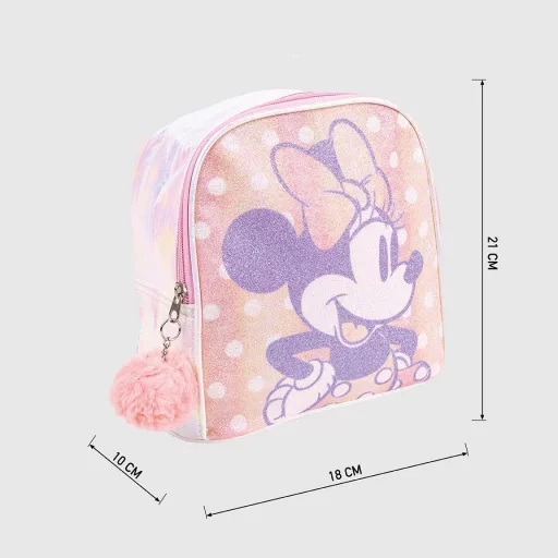 Disney Minnie Dots hologrammos hátizsák, táska 21 cm
