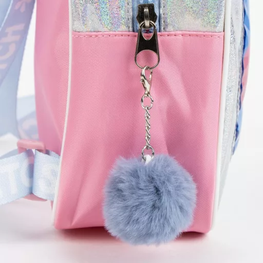 Disney Lilo és Stitch, A csillagkutya Scrump hologrammos hátizsák, táska 23 cm