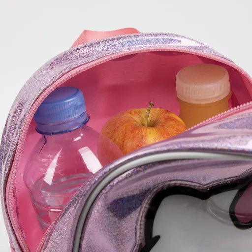 Hello Kitty Cutie hologrammos hátizsák, táska 23 cm