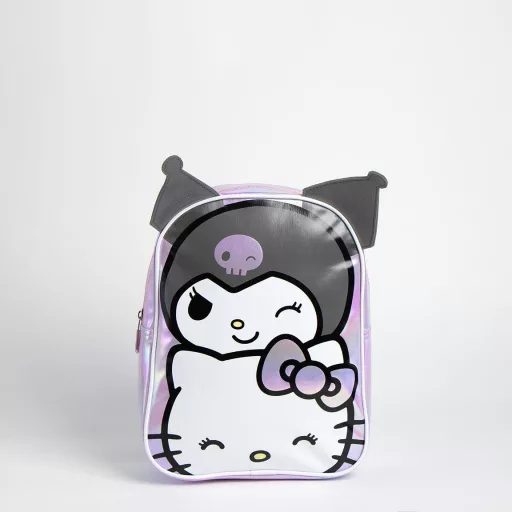 Hello Kitty Kuromi hologrammos hátizsák, táska 32 cm