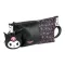Hello Kitty Black Kuromi táska, oldaltáska pénztárcával 27 cm