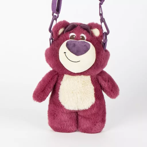 Disney Játékháború Lotso plüss hátizsák, táska 27 cm