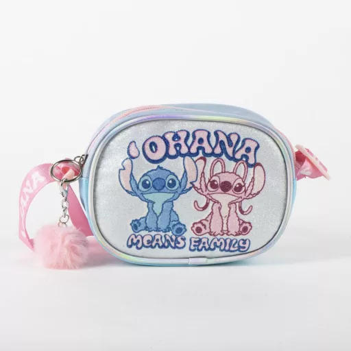 Disney Lilo és Stitch, A csillagkutya Ohana csillámos oldaltáska, válltáska