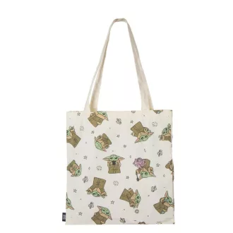   Star Wars The Mandalorian Yoda shopping bag, bevásárlótáska 40 cm
