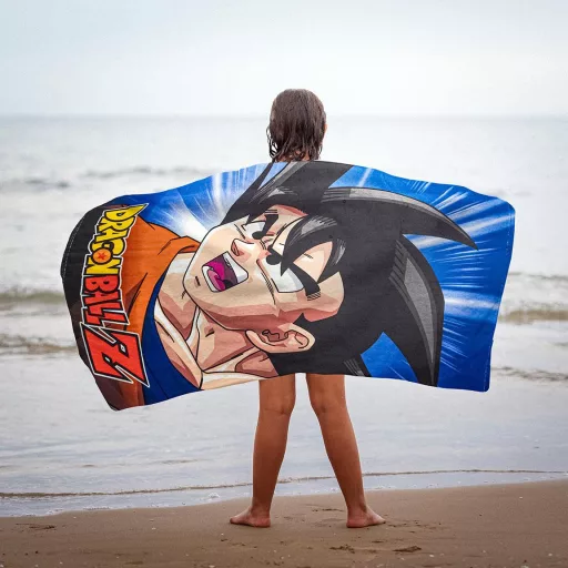 Dragon Ball Energy fürdőlepedő, strand törölköző 70x140cm (Fast Dry)
