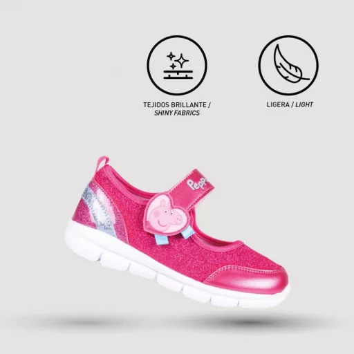 Peppa malac Pink Heart tavaszi sportcipő 23