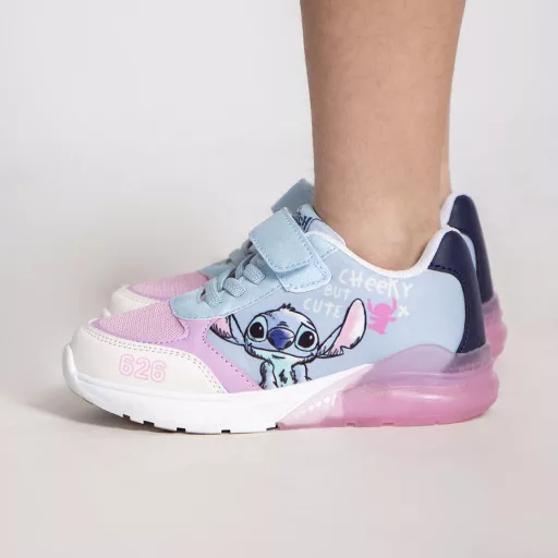 Disney Lilo és Stitch, A csillagkutya Cheeky LED villogó, világító utcai cipő 30-35