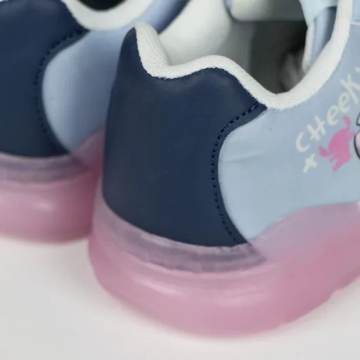 Disney Lilo és Stitch, A csillagkutya Cheeky LED villogó, világító utcai cipő 30-35