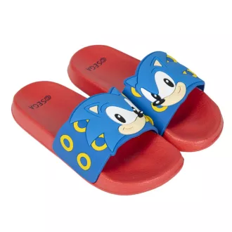 Sonic a sündisznó Rings gyerek papucs 28-35